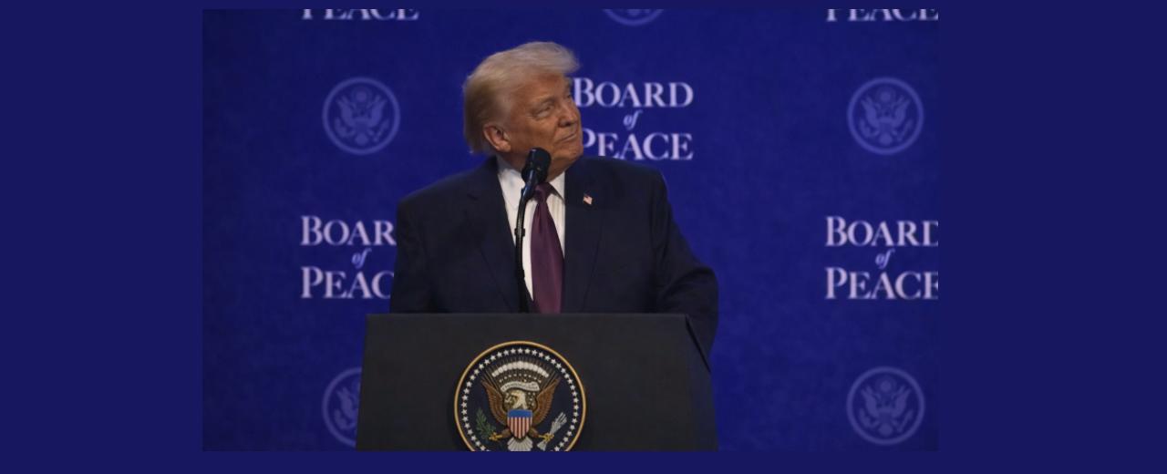 في حفل توقيع ميثاق "مجلس السلام" برئاسته "الأبدية".. السلام حلّ في الشرق الأوسط و"البؤر" المتبقية نعمل عليها