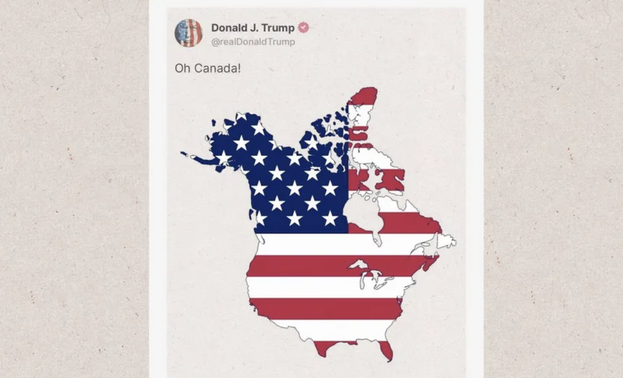 تضمّ كندا.. ترامب ينشر خريطة أميركا "الجديدة"