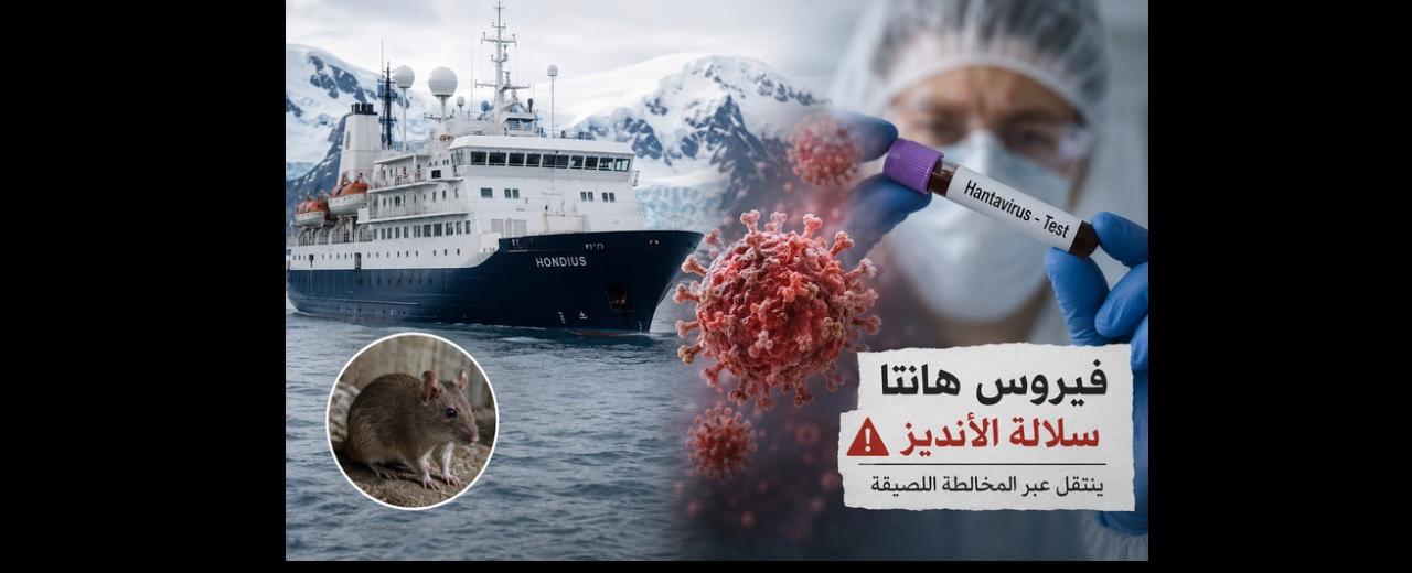 فيروس «هانتا» يثير أزمة دولية بعد تفشّيه على متن سفينة استكشافية