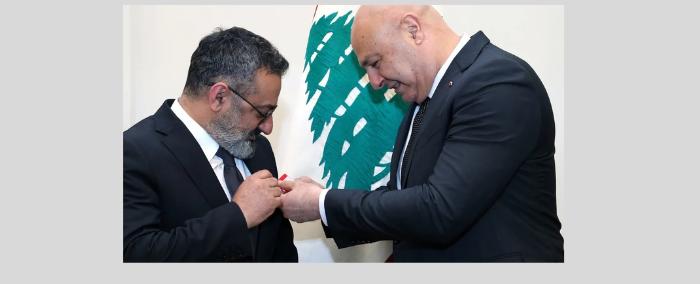 وسام فضي من عون الى جورج خباز!