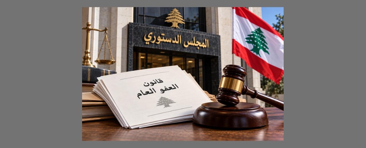 شرح لقرار الطعن الذي أصدره المجلس الدستوري بقانون العفو العام