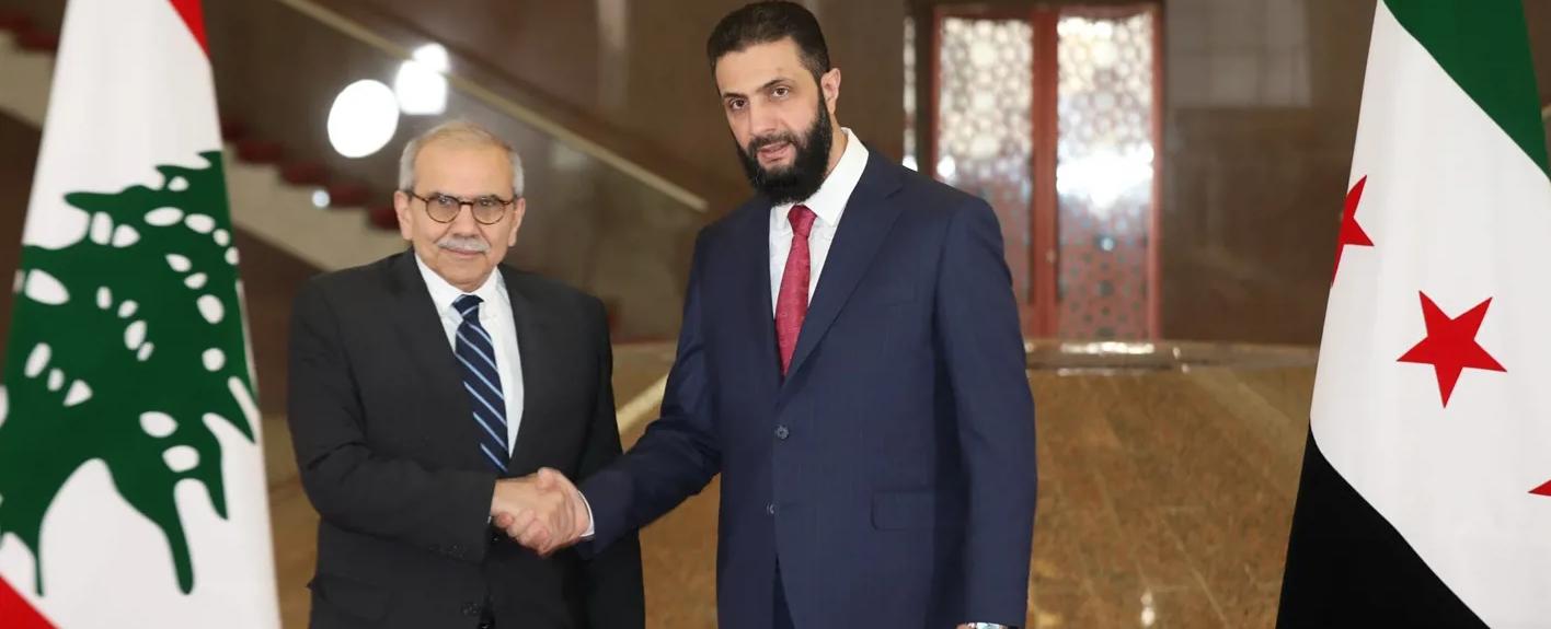 من الحدود إلى المطلوبين واللاجئين والمخفيين... سلام يكشف تفاصيل زيارة "الصفحة الجديدة" إلى سوريا"