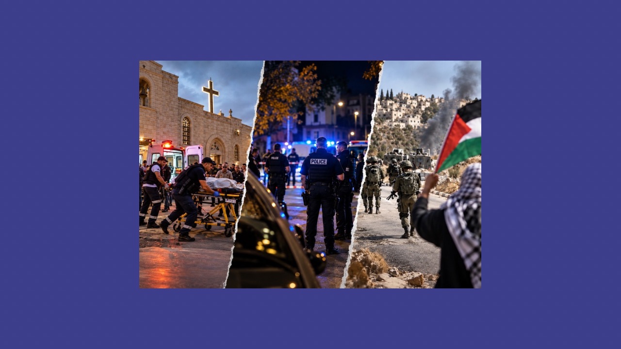 في الأردن إرهاب ضد الأقلية المسيحية وفي فرنسا استهداف للبشرة السمراء وفي الضفة الغربية «مقاومة»!