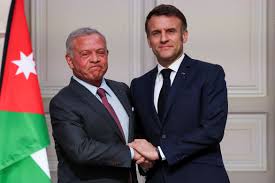 الهيمنة الإيرانية على سوريا ولبنان والحرب على غزة.. بين عبدالله الثاني وماكرون في الإليزيه