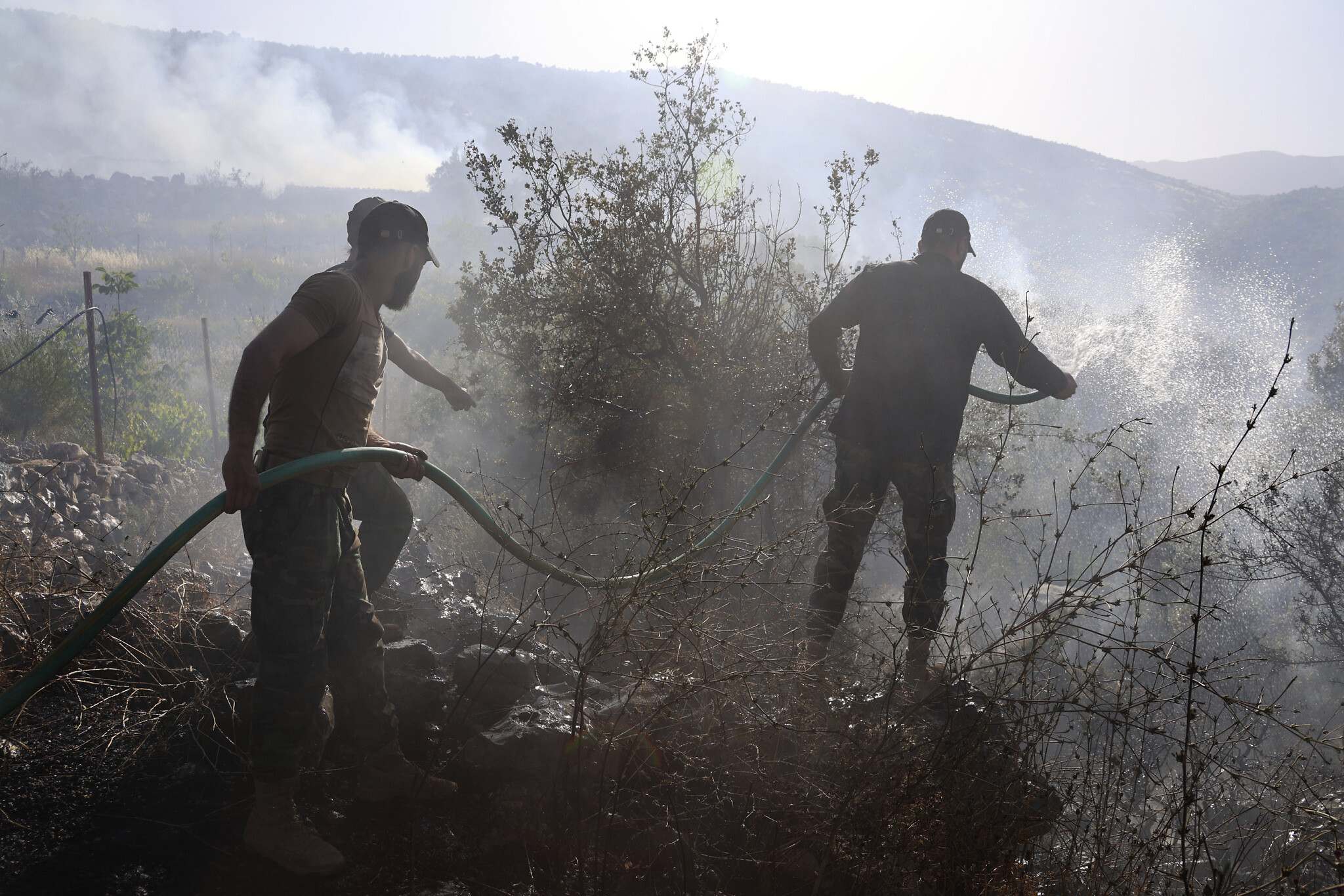 الحرائق ..رمز المواجهة بين الجيش الاسرائيلي وحزب الله