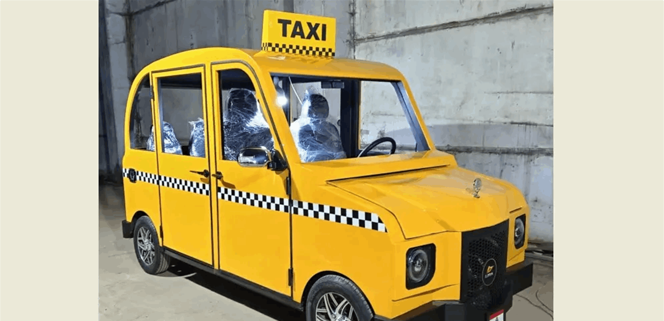 صنع في لبنان: تاكسي كهربائي يعمل بالطاقة الشمسية