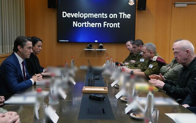 هوكشتاين في إسرائيل وإشارات "إيجابية" لحل دبلوماسي مع لبنان