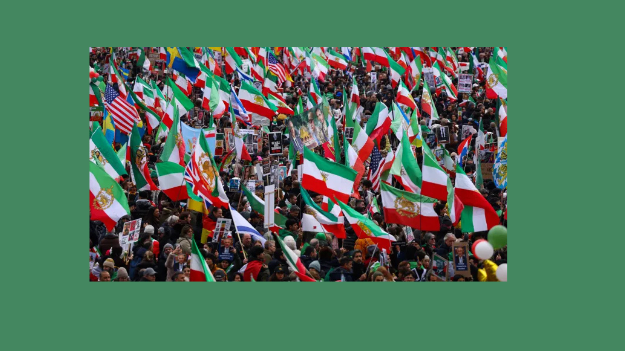 تظاهرة ضخمة في ميونيخ ضد النظام الإيراني ورسالة إلى ترامب