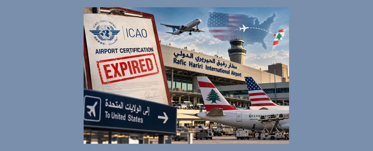 نواقص في اعتماد مطار بيروت تهدد خطة استئناف الرحلات الأميركية المباشرة.. ماذا يعني ذلك؟