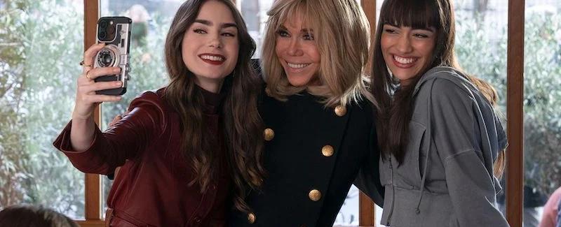 أظهرت "موهبة" في التمثيل.. بريجيت ماكرون تطل في "إميلي إن باريس"