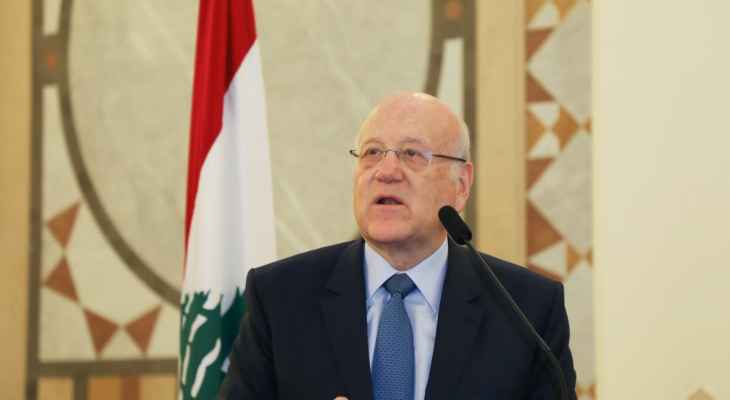 ميقاتي يتحدث عن تصفية حسابات خارجية على حساب لبنان: نطالب القيادات الفلسطينية بتسليم العابثين بالأمن 