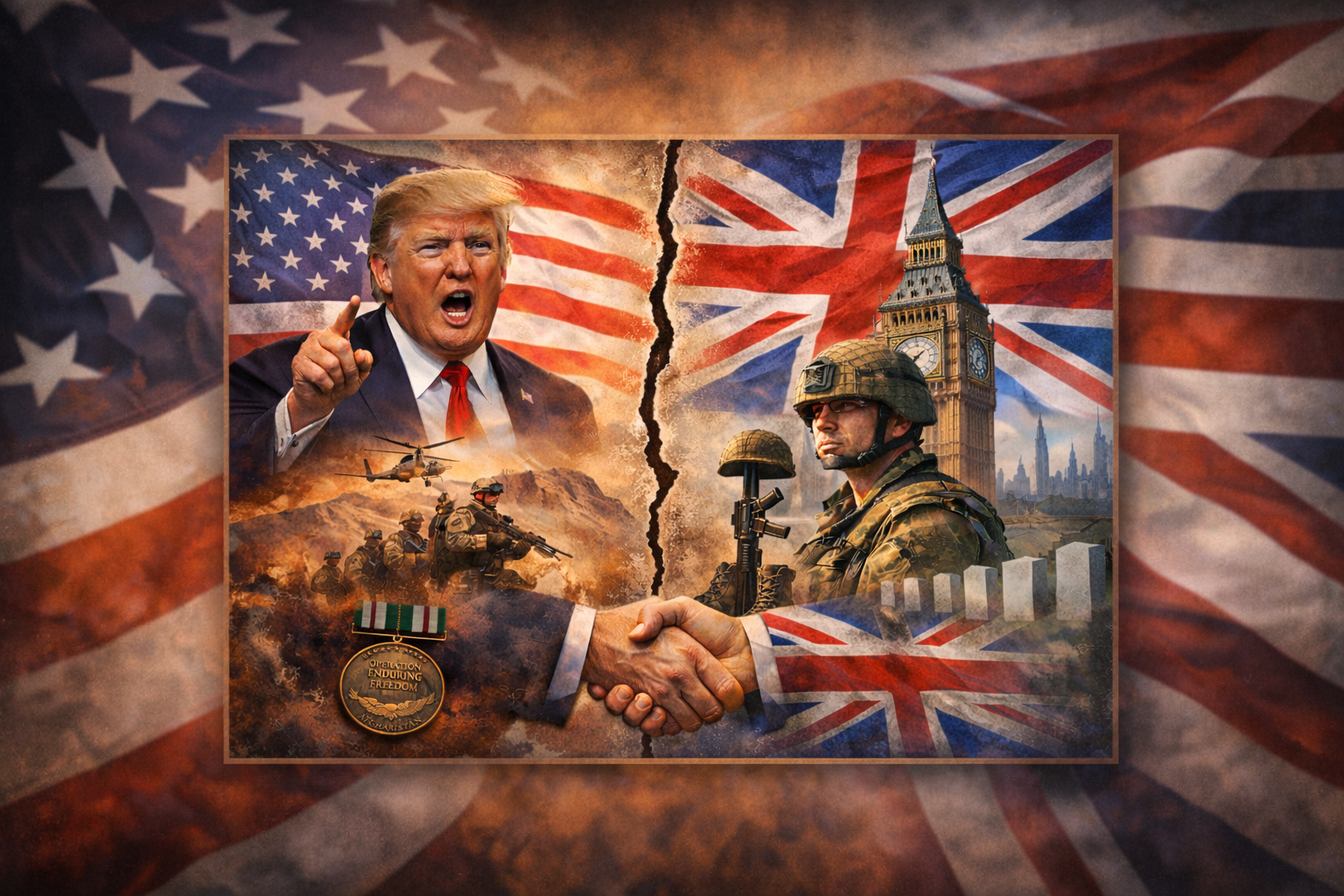 حتى بريطانيا لم تسلم من "انتفاخ الأنا" عند ترامب وهذا ما حصل