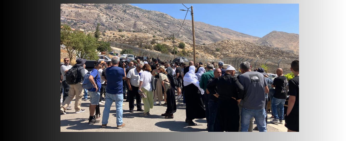 دروز يطالبون بفتح البوابة بين سوريا واسرائيل