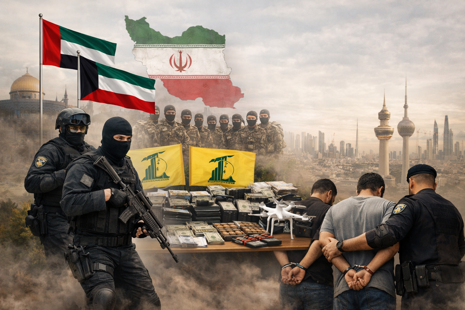 بين “التصعيد الدفاعي” مع إيران… الخليج يفكك شبكات مرتبطة بحزب الله