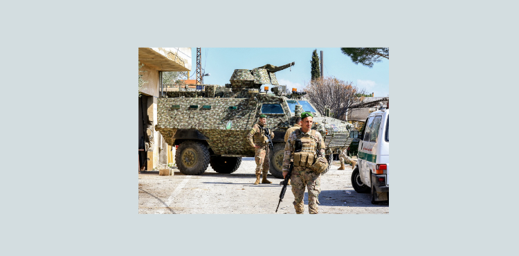 الجيش اللبناني ينتشر على طول الحدود بعد انسحاب الجيش الإسرائيلي