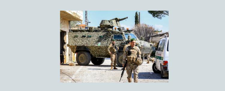 الجيش اللبناني ينتشر على طول الحدود بعد انسحاب الجيش الإسرائيلي