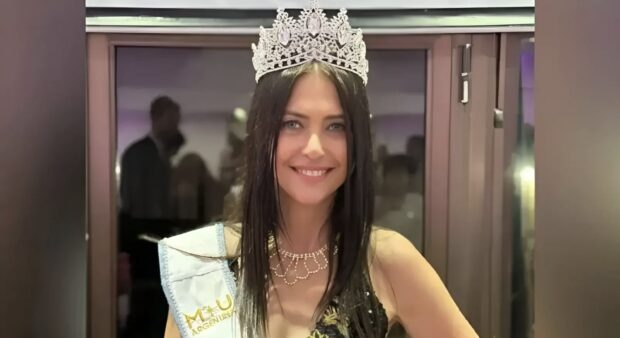 ستينية تفوز بلقب ملكة جمال