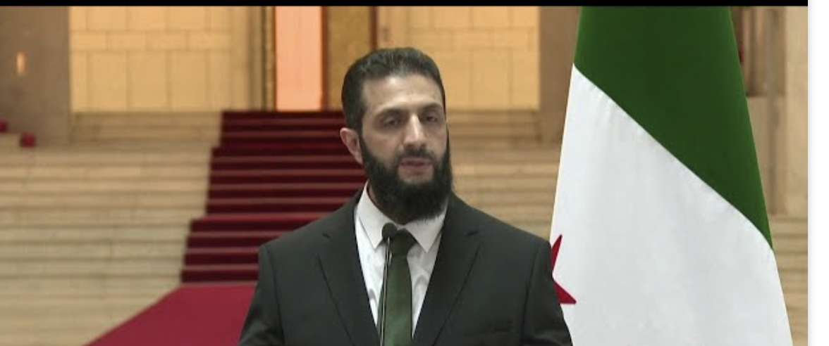 الشرع في أول خطاب له بعد تسلّمه الرئاسة: أدعو جميع السوريين لبناء وطن يقوم على العدل والشورى