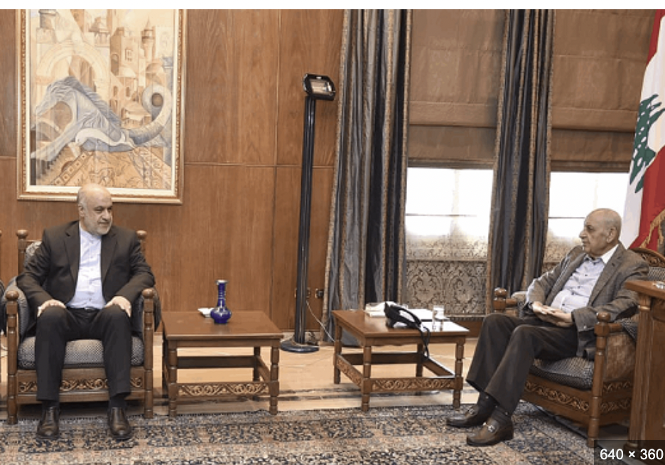 قبل وبعد زيارة باراك.. هل عقد بري اجتماعات سرّية مع السفير الإيراني للضغط بشأن مسألة السلاح ؟