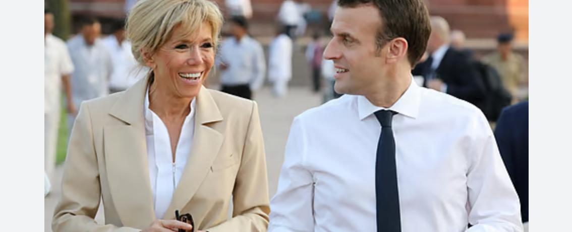 وسط ضجة واسعة.. ماكرون يفضح الحقيقة وراء ادعاءات ولادة زوجته كذكر