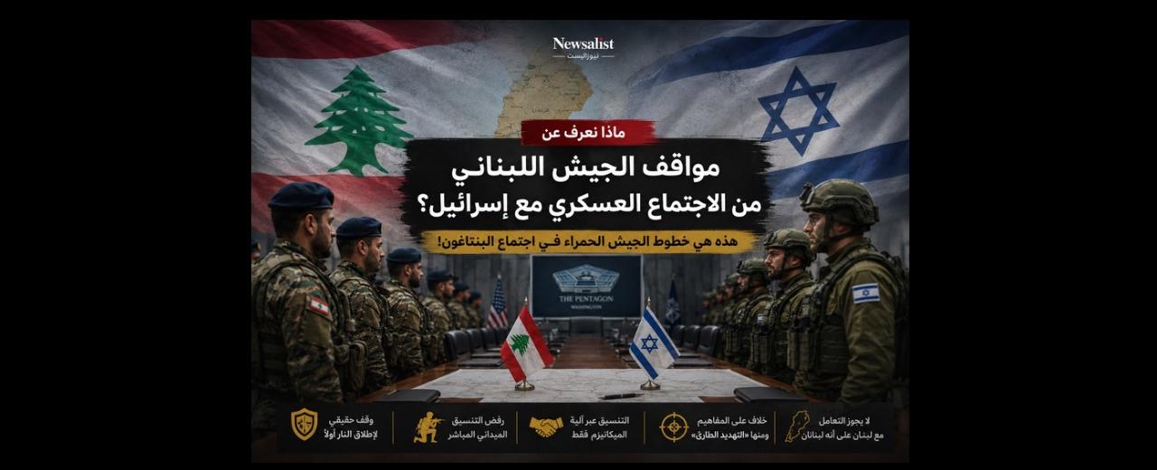 ماذا نعرف عن مواقف الجيش اللبناني من الاجتماع العسكري مع إسرائيل؟
