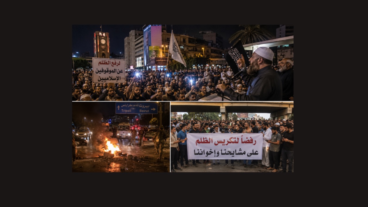 تحركات واعتراضات  إسلاميّة على "العفو العام" وقطع طرقات في طرابلس واعتصام في عبرا