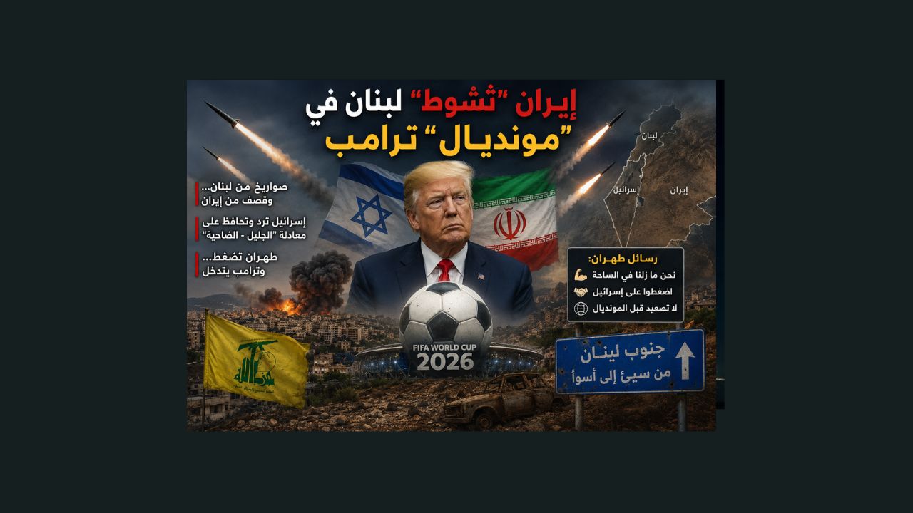 إيران “تُشوط” لبنان في “مونديال” ترامب