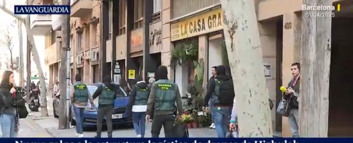 اعتقال 3 في برشلونة يسهلون توفير قطع غيار لمسيرات حزب الله