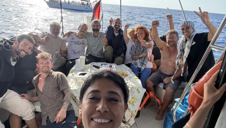  لبنانيان على متن "أسطول الصمود": لينا الطبال ومحمد القادري في قبضة البحرية الإسرائيلية