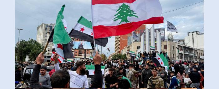 سقوط النظام السوري بعيون ابني انطوان غانم ووليد عيدو وأرملة باسل فليحان