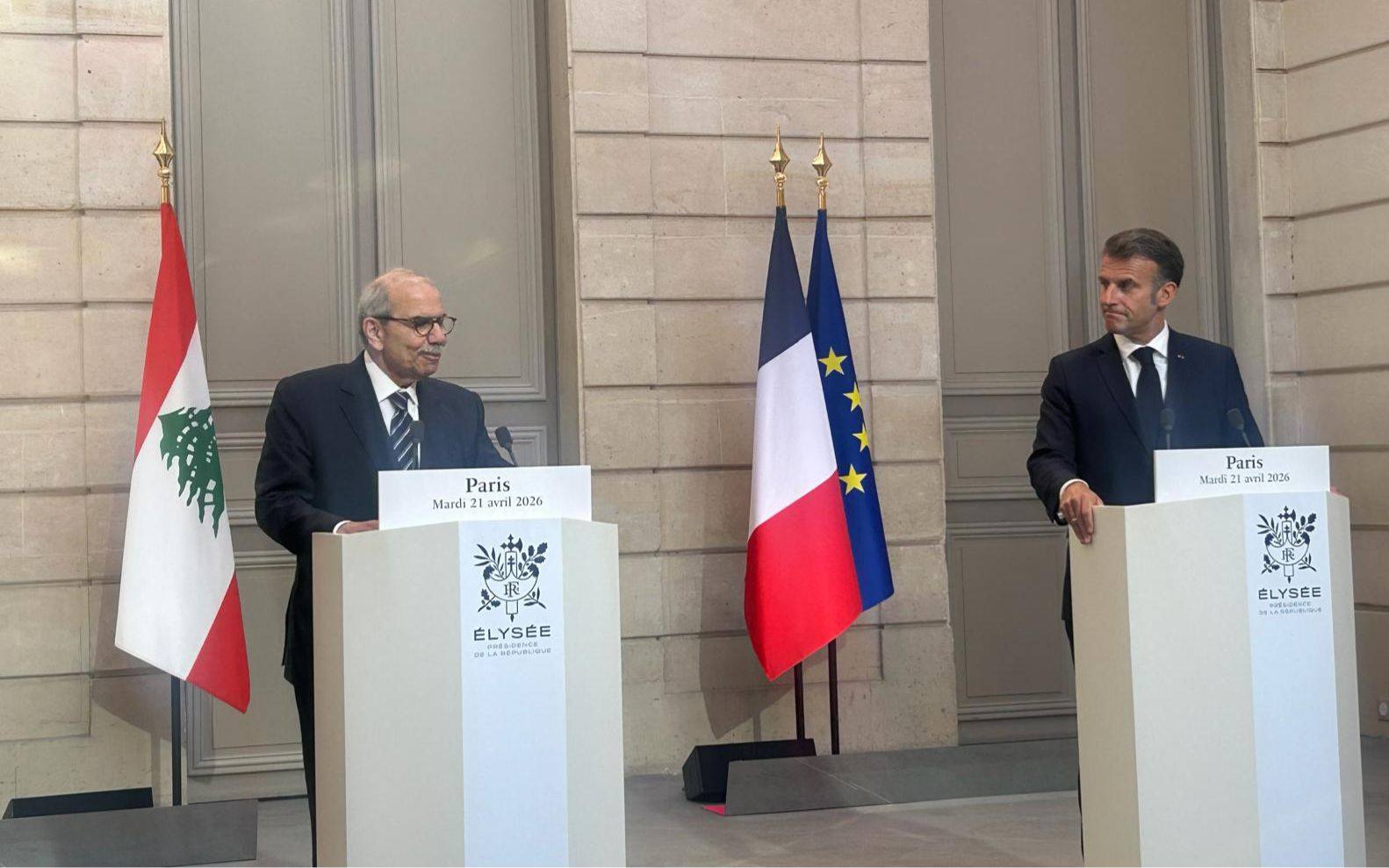 سلام من الإليزيه: لن نسمح لحزب الله بترهيب الدولة... وماكرون يطالب إسرائيل بالتراجع عن أطماعها  