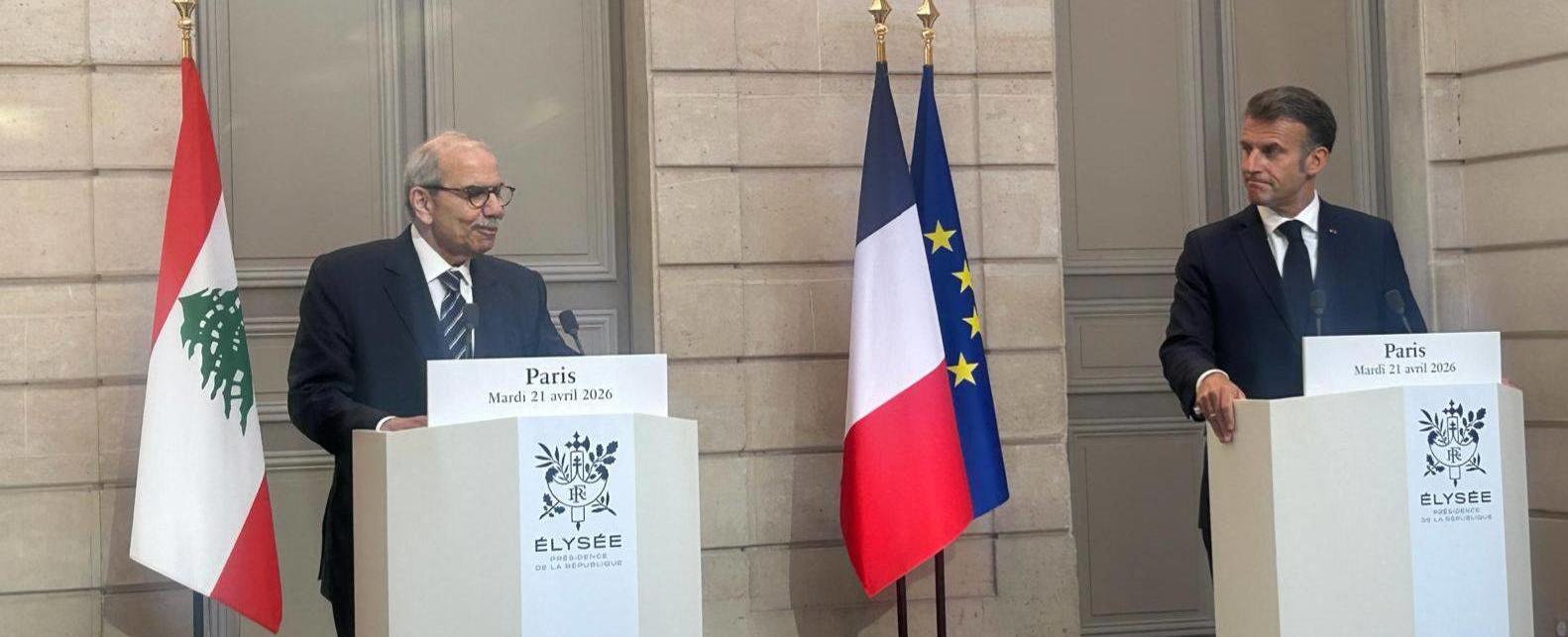 سلام من الإليزيه: لن نسمح لحزب الله بترهيب الدولة... وماكرون يطالب إسرائيل بالتراجع عن أطماعها