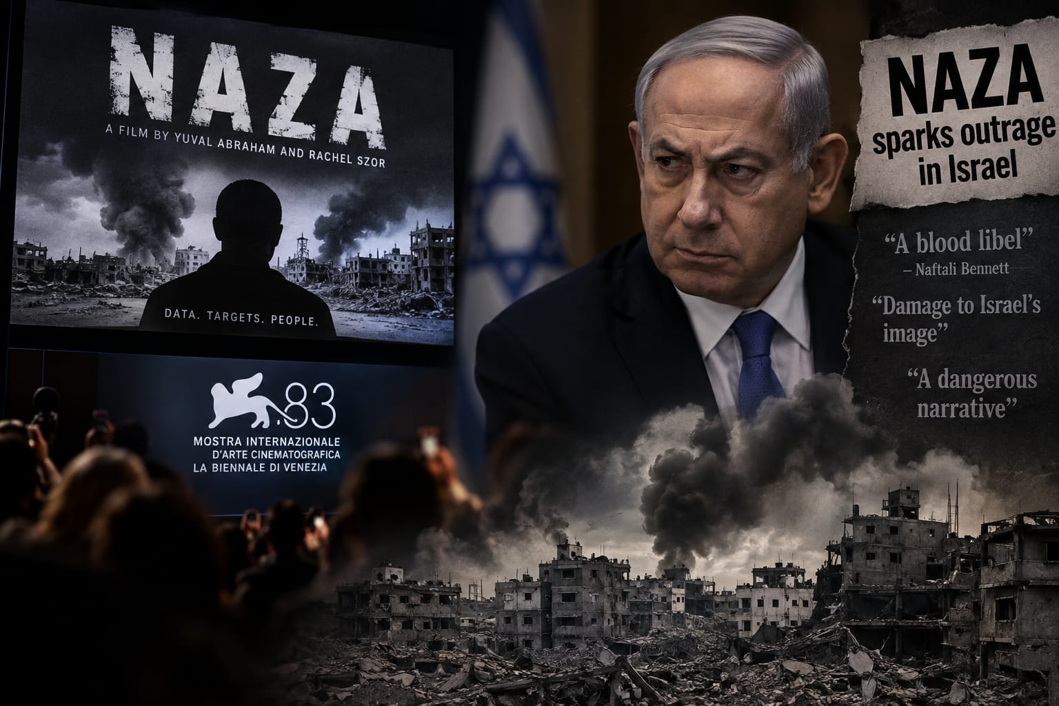 «نازا» يشعل إسرائيل.. فيلم إسرائيلي يكشف ما يحدث داخل منظومة استهداف غزة ويفجّر غضب المسؤولين