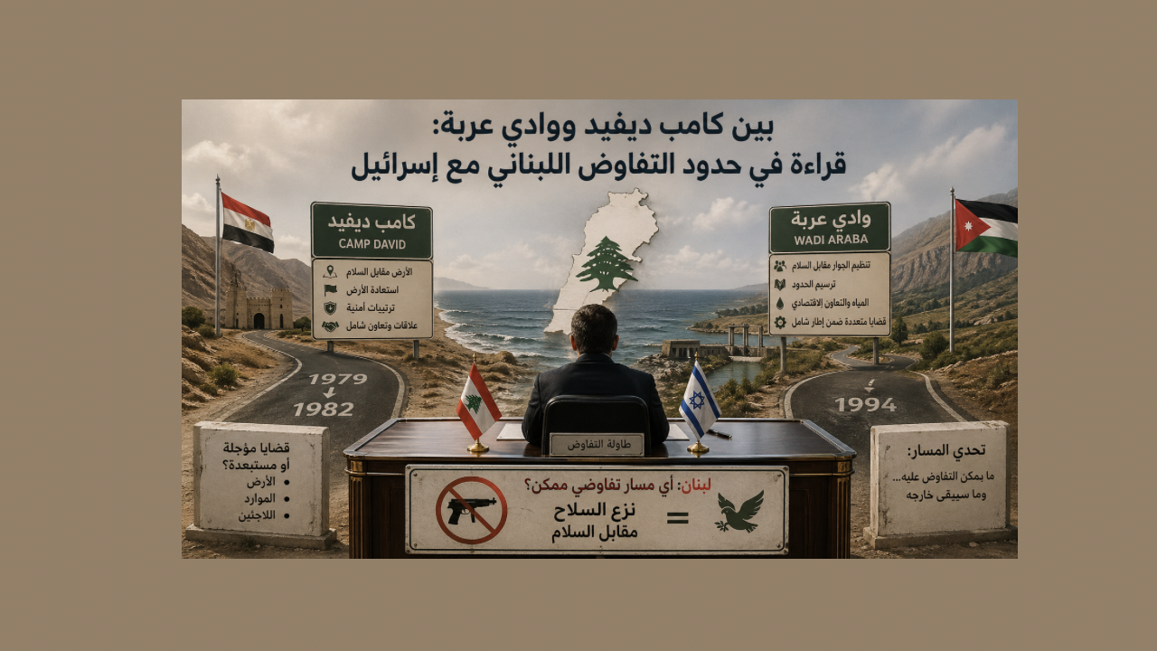     ماذا تعلّمنا كامب ديفيد ووادي عربة عن مفاوضات لبنان؟