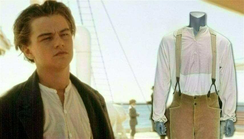 ملابس ليوناردو دي كابريو التي ارتداها في "تايتانيك" في مزاد للبيع