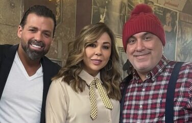 نعيم حلاوي ورولا شامية في "بهو الست لميا" خلال شهر رمضان