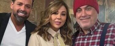 نعيم حلاوي ورولا شامية في "بهو الست لميا" خلال شهر رمضان