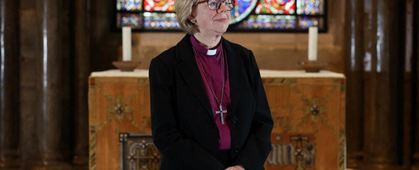 الكنيسة الإنجليزية تعيّن سارة مولالي أول امرأة في منصب رئيس أساقفة كانتربري