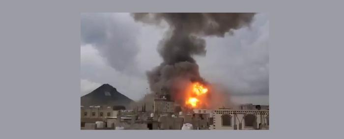 أجهزة الدعاية الحوثية ضمن أهداف جولة جديدة من الغارات الاسرائيلية على اليمن