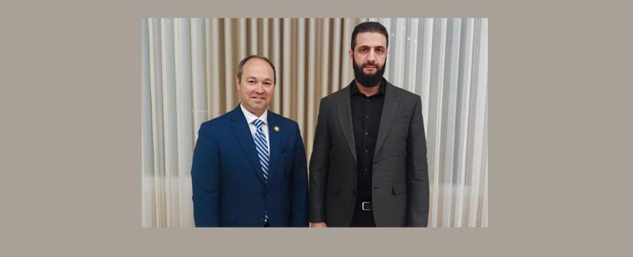 أحمد الشرع يبدي استعداده لضم سوريا الى "اتفاقيات ابراهيم" التطبيعية مع إسرائيل