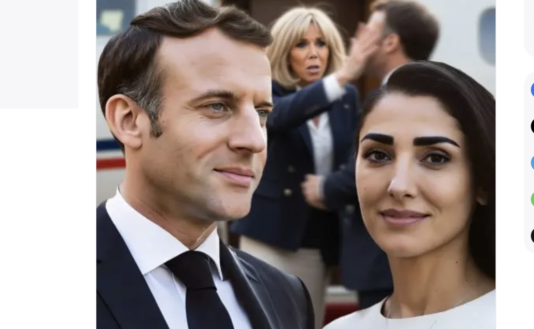 غيرة ورسائل لممثلة... رواية جديدة عن “صفعة” بريجيت لماكرون
