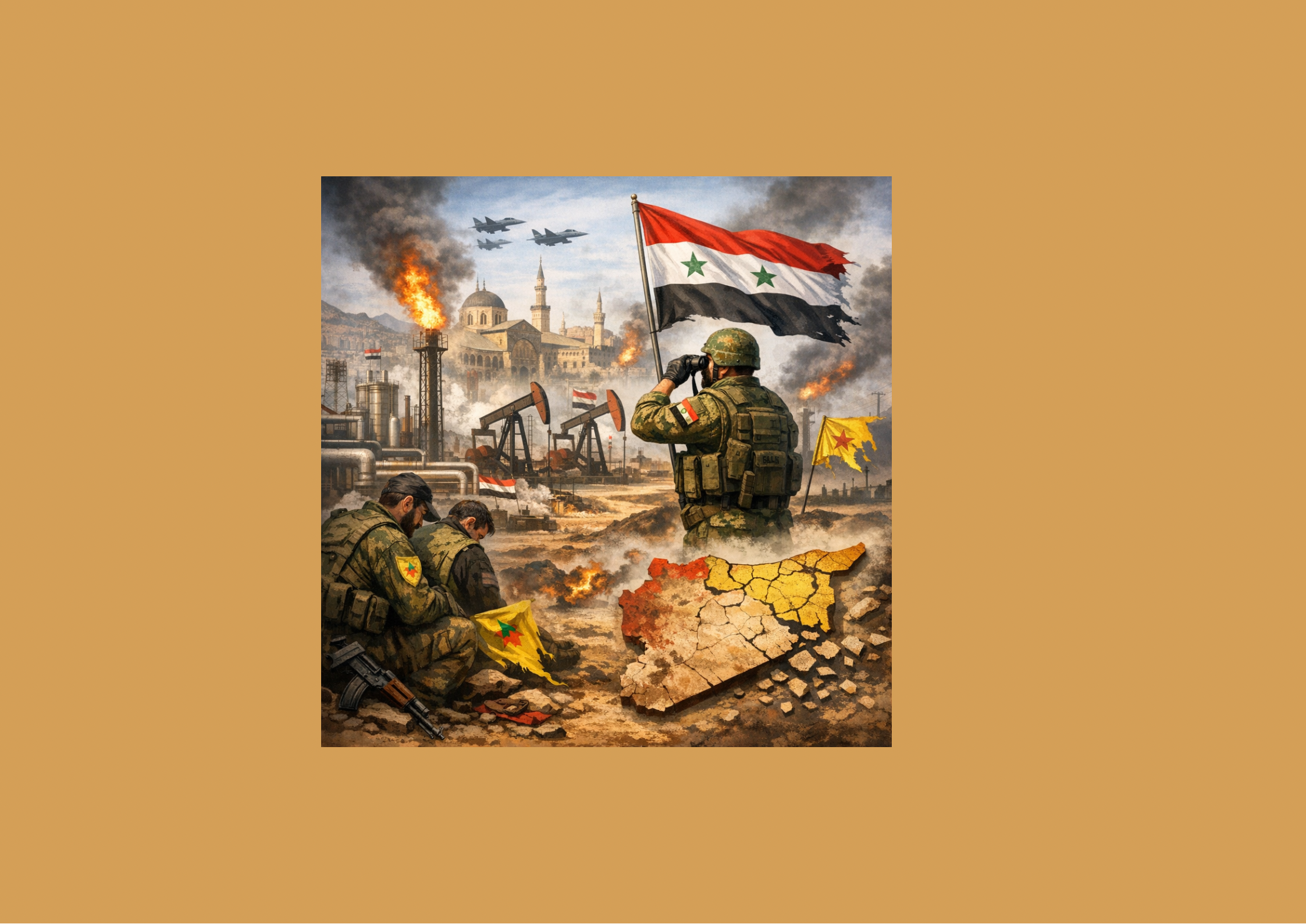 ترامب يكشف وقوفه وراء الشرع" القبضاي" لحل "قسد" التي لم تُفِد إلّا مصالحها الشخصية