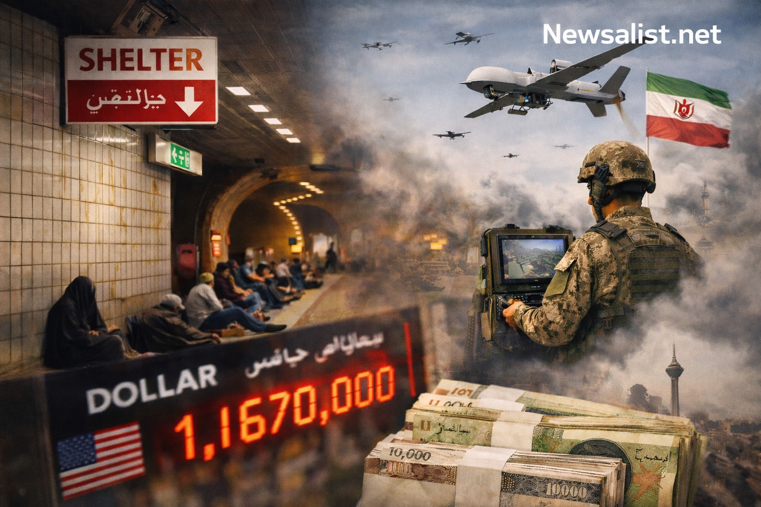 إيران تتصرّف على وقع حرب محتملة: ملاجئ في المترو، مسيّرات في الجو… والعملة تنهار