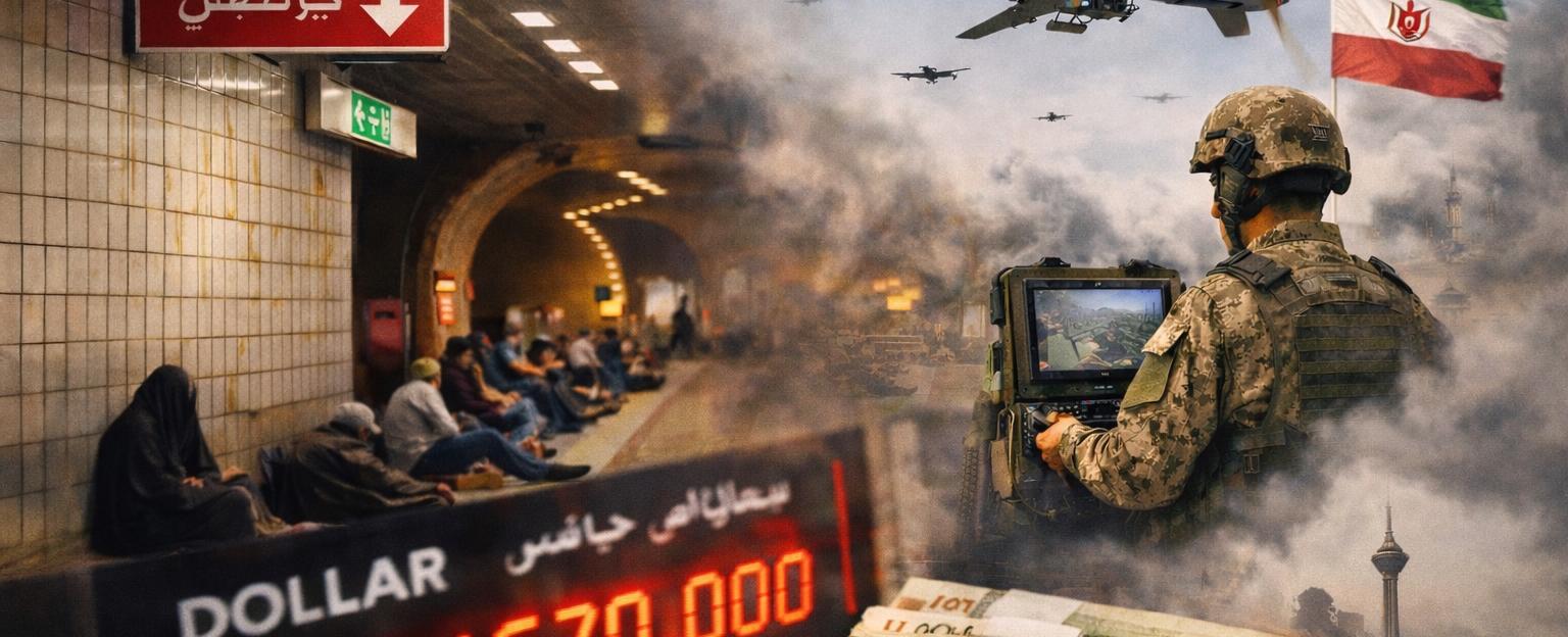 إيران تتصرّف على وقع حرب محتملة: ملاجئ في المترو، مسيّرات في الجو… والعملة تنهار