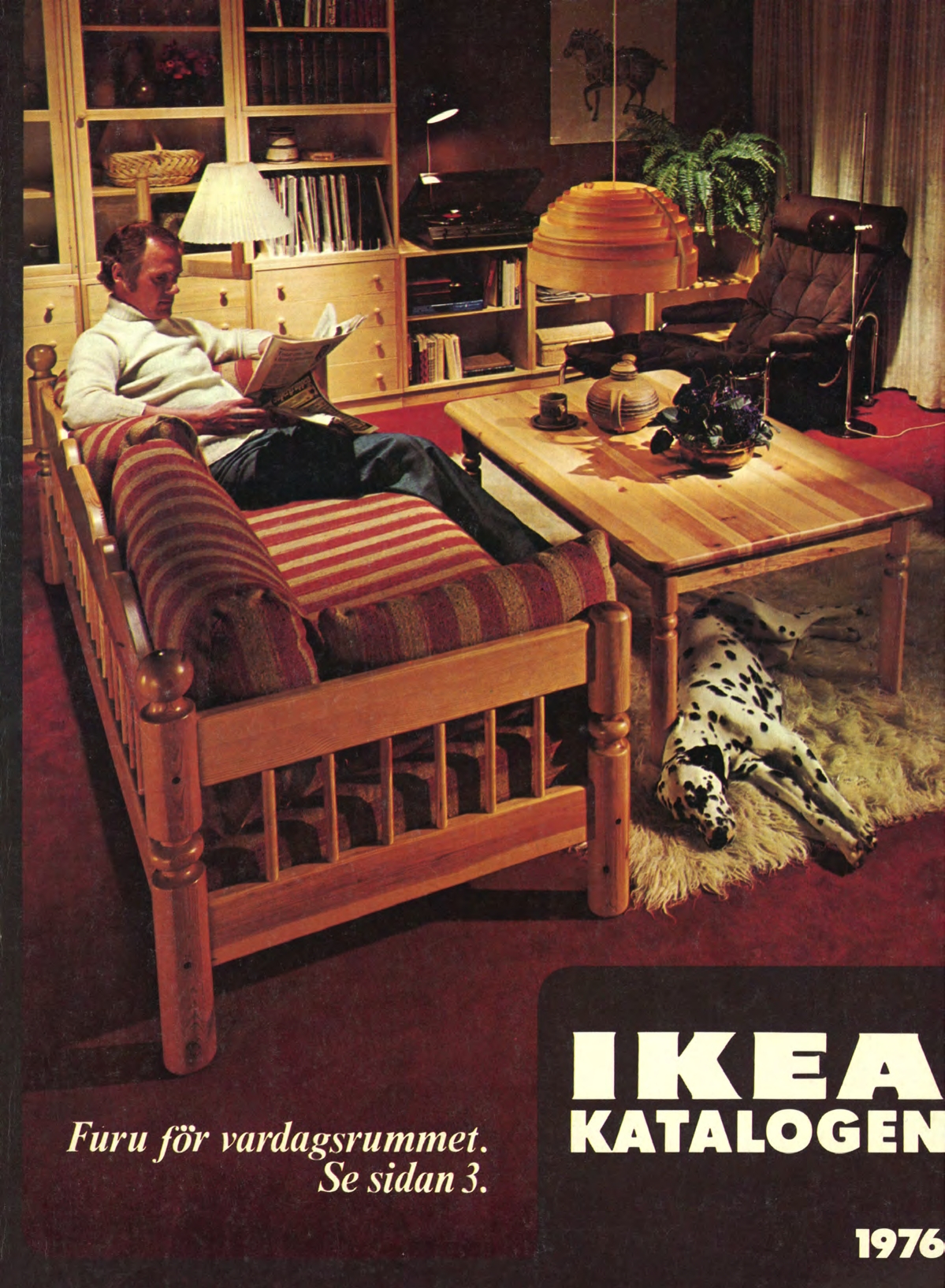 レア‼️43年もの‼️IKEA 家具カタログ(当時のもの) ＋白トートバッグ