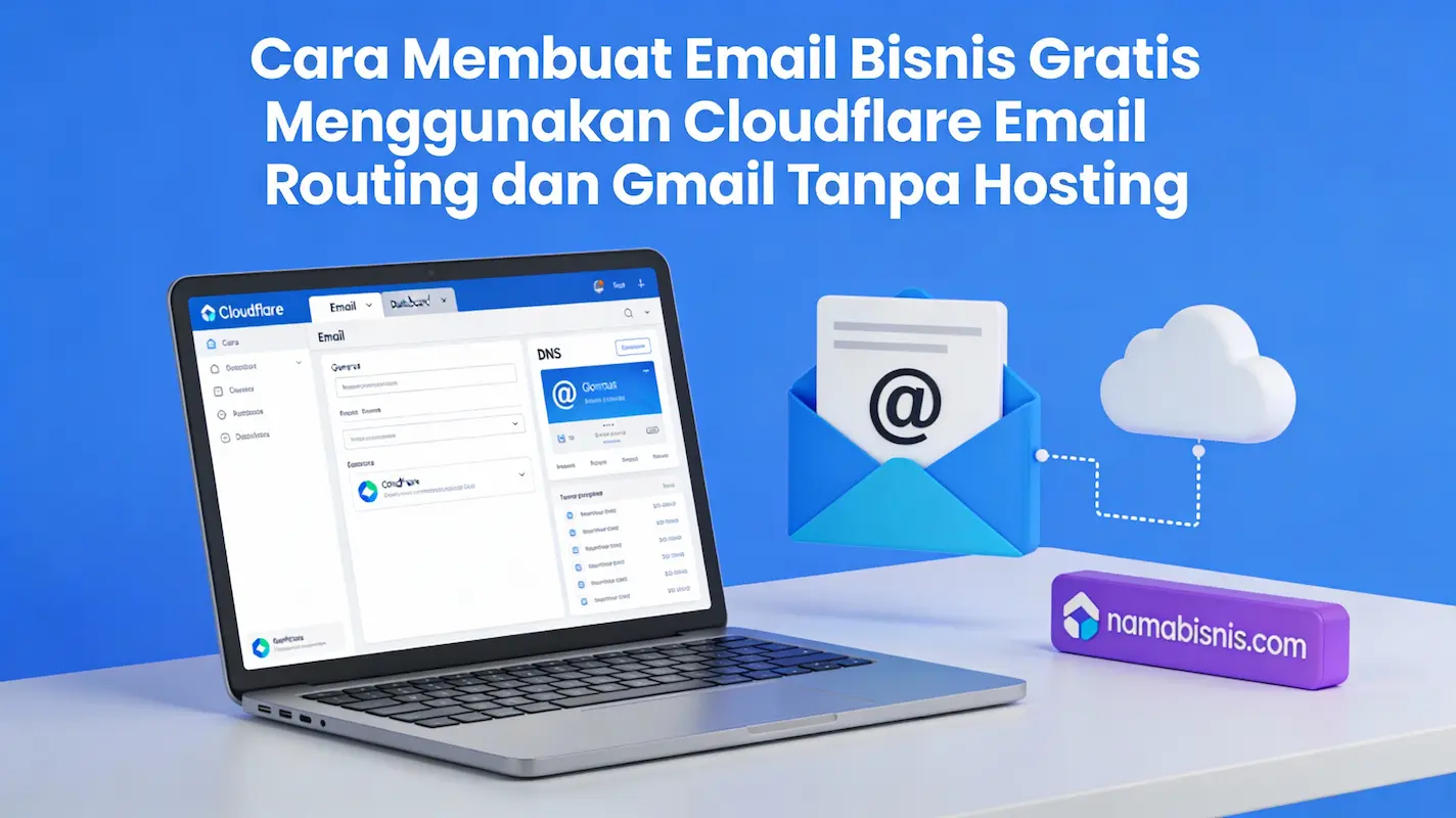 How to Create a Free Business Email with Your Own Domain & Cloudflare (Without Hosting) 