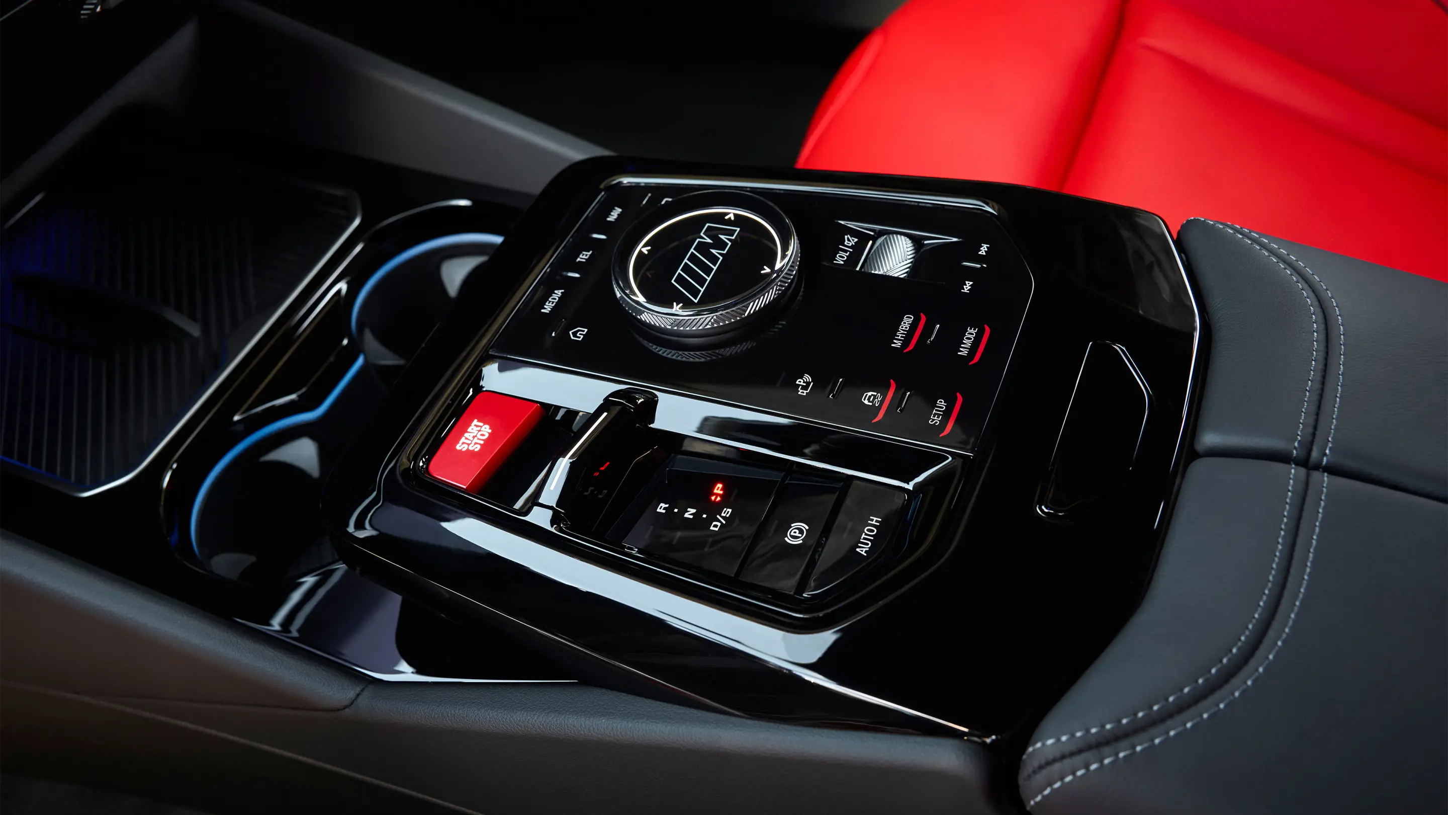 Dusseldorp BMW M5 Touring middenconsole