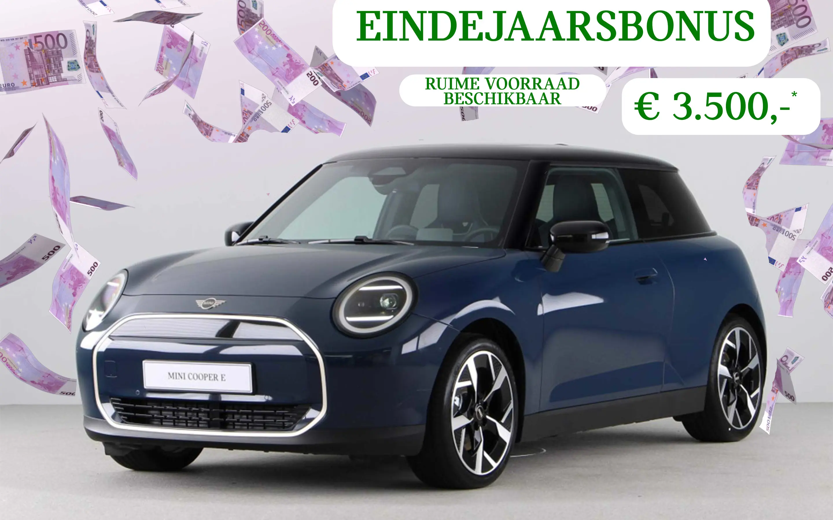 MINI Cooper Eindejaarsbonus