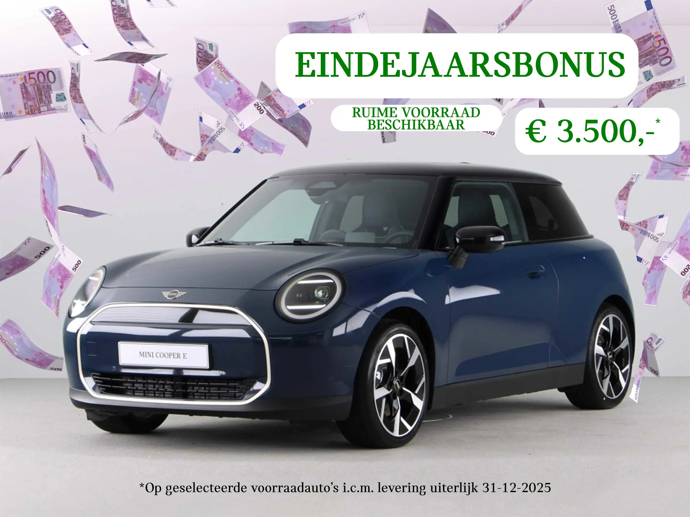 MINI Cooper Eindejaarsbonus