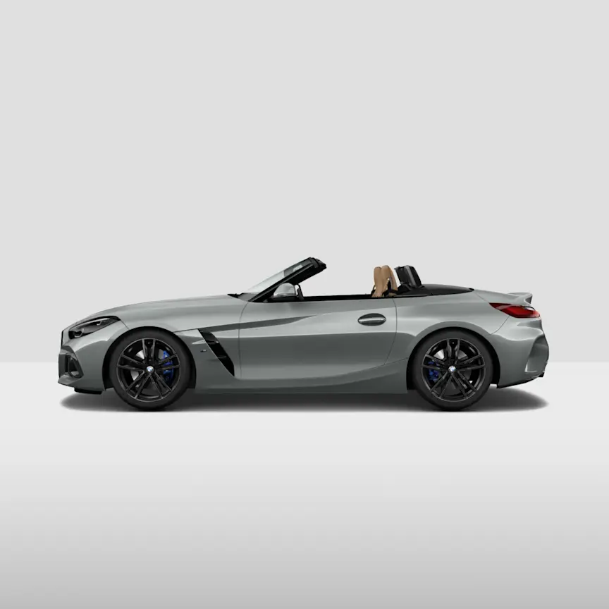 Modeloverzicht BMW Z4 zijkant